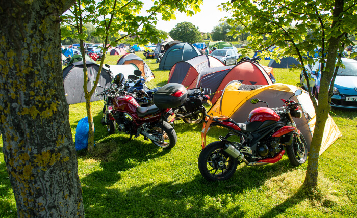motorcycle camping tent
